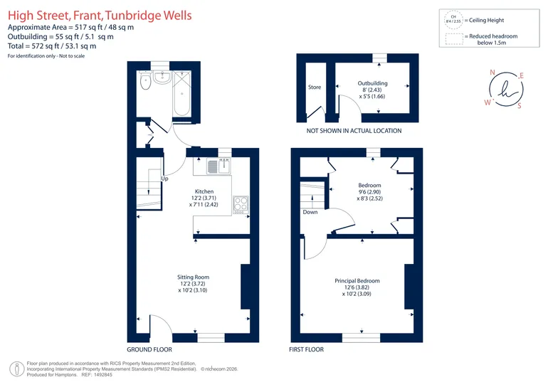 Floorplan 1 for High Street, Frant, TN3