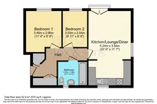 Skylark Avenue, Peacehaven floorplan 1 out of 1