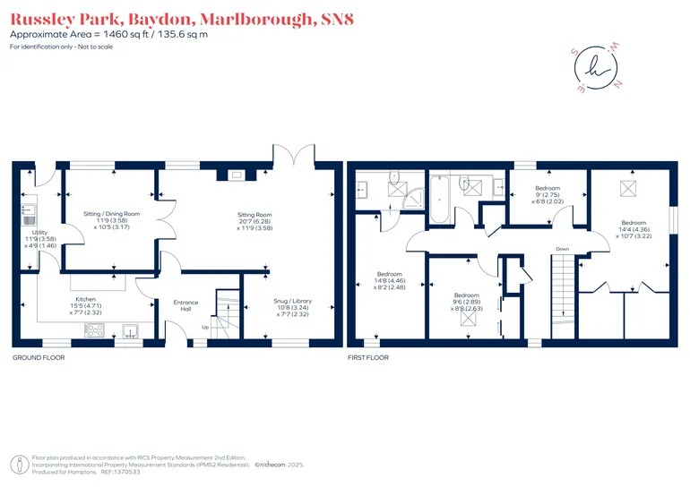 Floorplan 1 for Russley Park, Marlborough, SN8