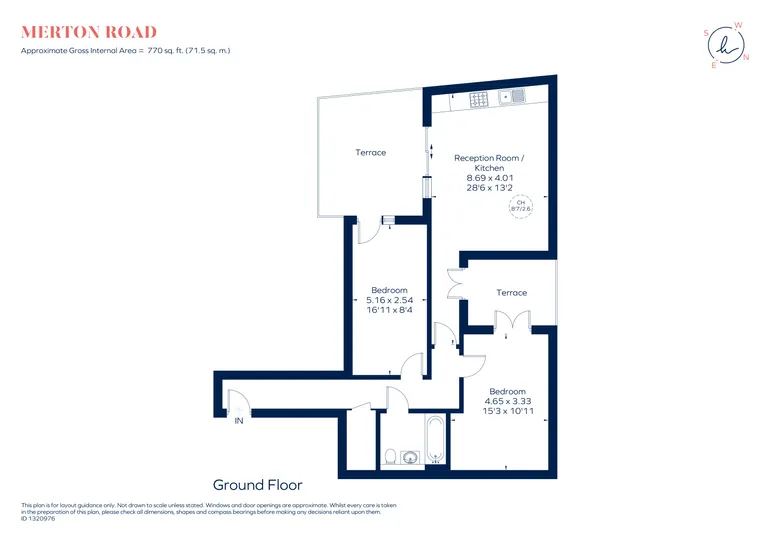 Floorplan 1 for Merton Road London SW19