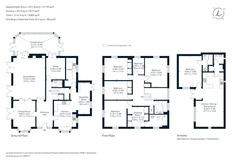 Floorplan 1 for Dog Kennel Lane Chorleywood WD3