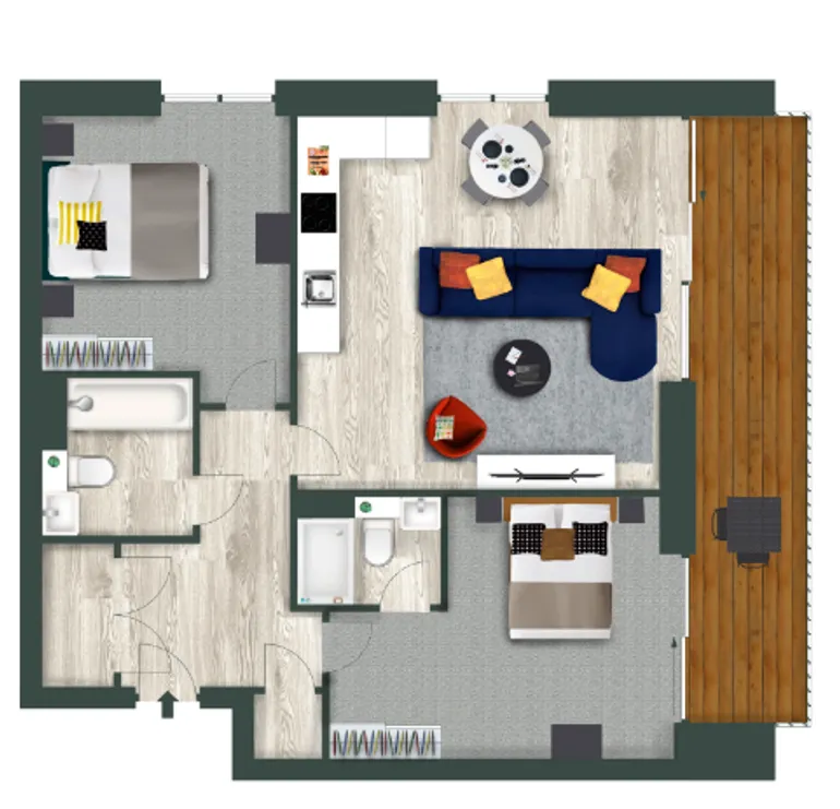 Floorplan 1 for 4 Fairfield Avenue Staines-upon-thames TW18