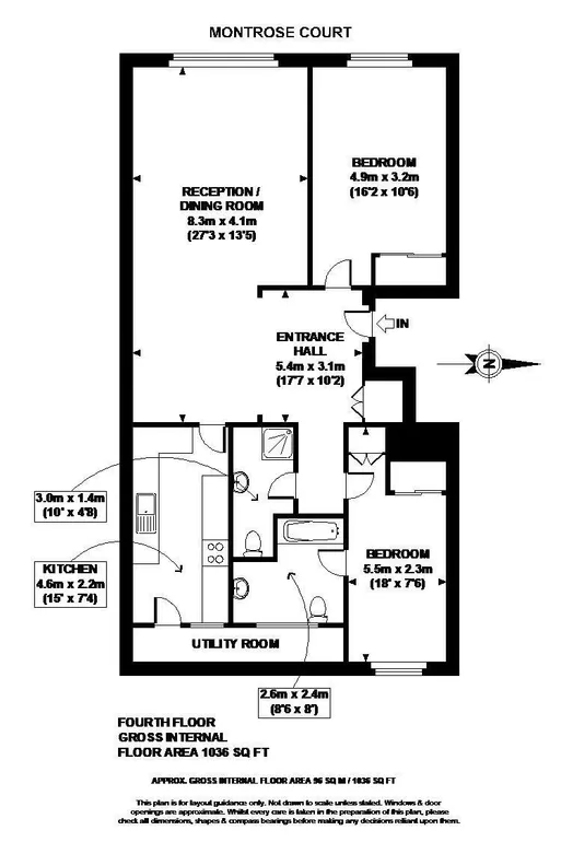Floorplan 1 for Princes Gate Knightsbridge SW7