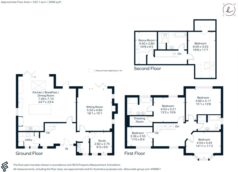 Floorplan 1 for Ellington Gardens, Maidenhead, SL6