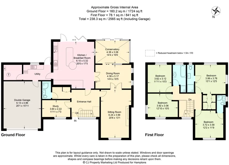 Floorplan 1 for Hoe Meadow Beaconsfield HP9