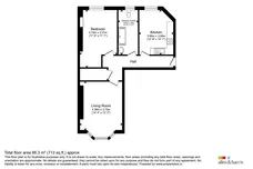 Mannering Road, GLASGOW floorplan 1 out of 2