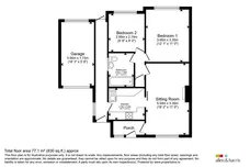 Savernake Avenue, Melksham floorplan 1 out of 1