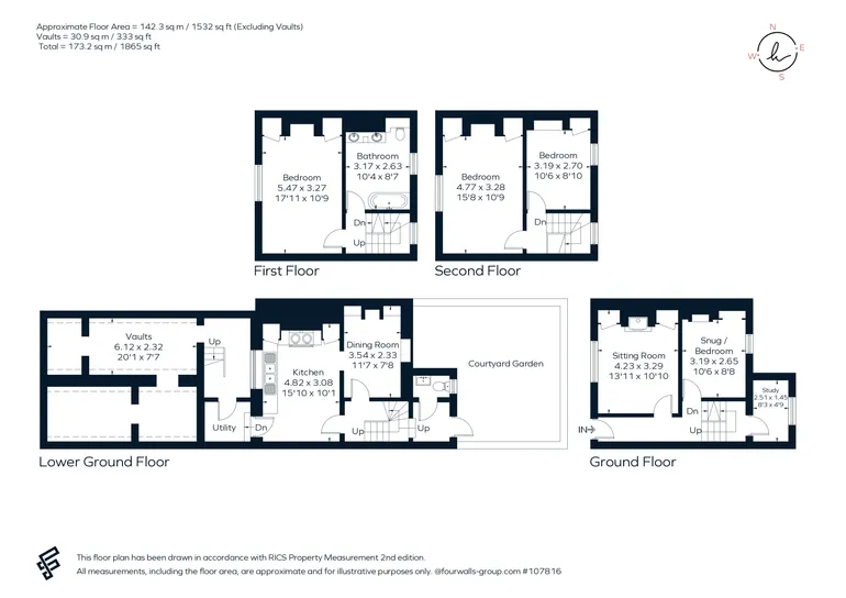 Floorplan 1 for Daniel Street, Bath, BA2