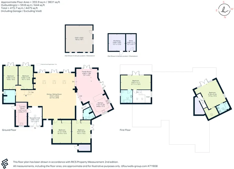 Floorplan 1 for Plawhatch Lane, Sharpthorne, RH19