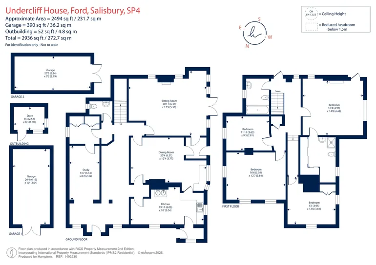 Floorplan 1 for Ford, Salisbury, SP4