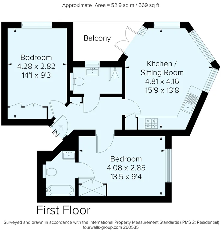 Floorplan 1 for Cookham Road Maidenhead SL6