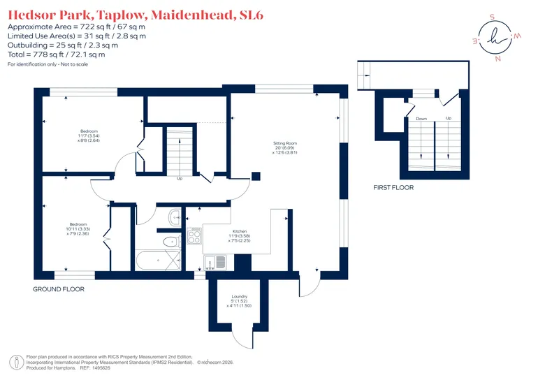 Floorplan 1 for Hedsor Park Maidenhead SL6