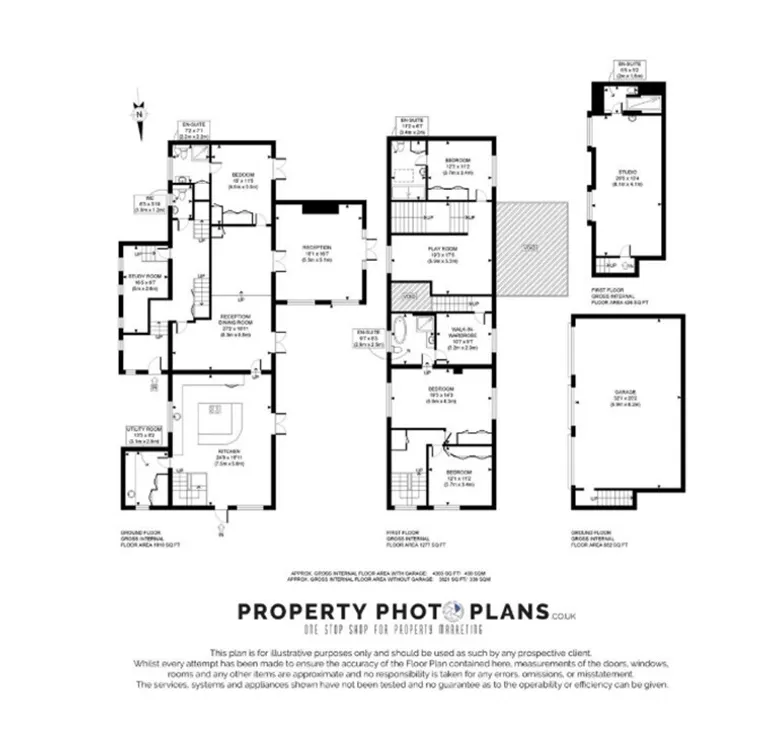 Floorplan 1 for Chandlers Lane Rickmansworth WD3