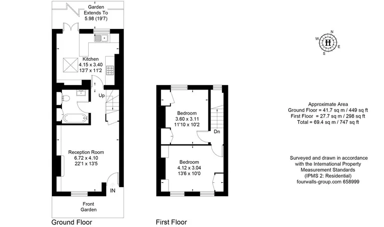 Floorplan 2 for Marne Street, London, W10