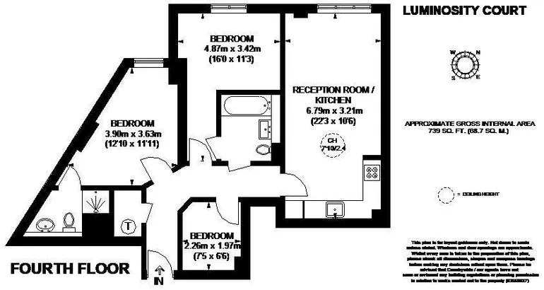 Floorplan 1 for Drayton Green Road West Ealing W13