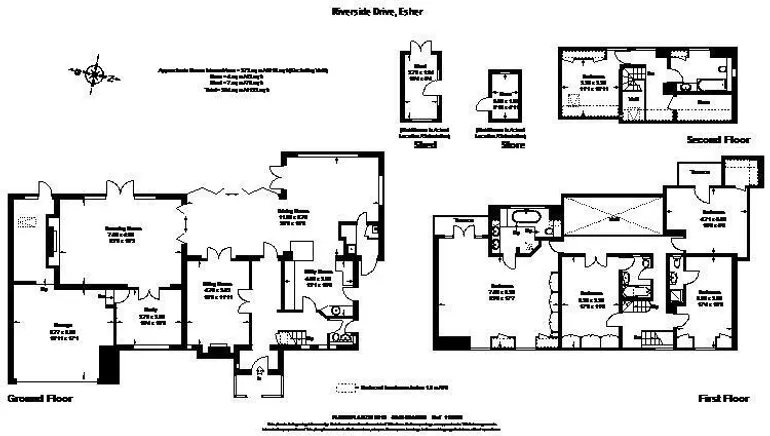 Floorplan 1 for Riverside Drive, Esher KT10