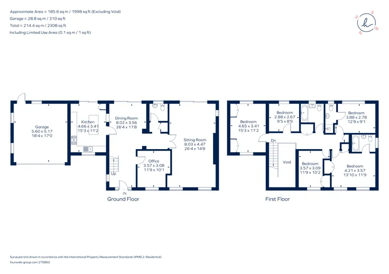 Floorplan 1 for Oak End Way Gerrards Cross SL9