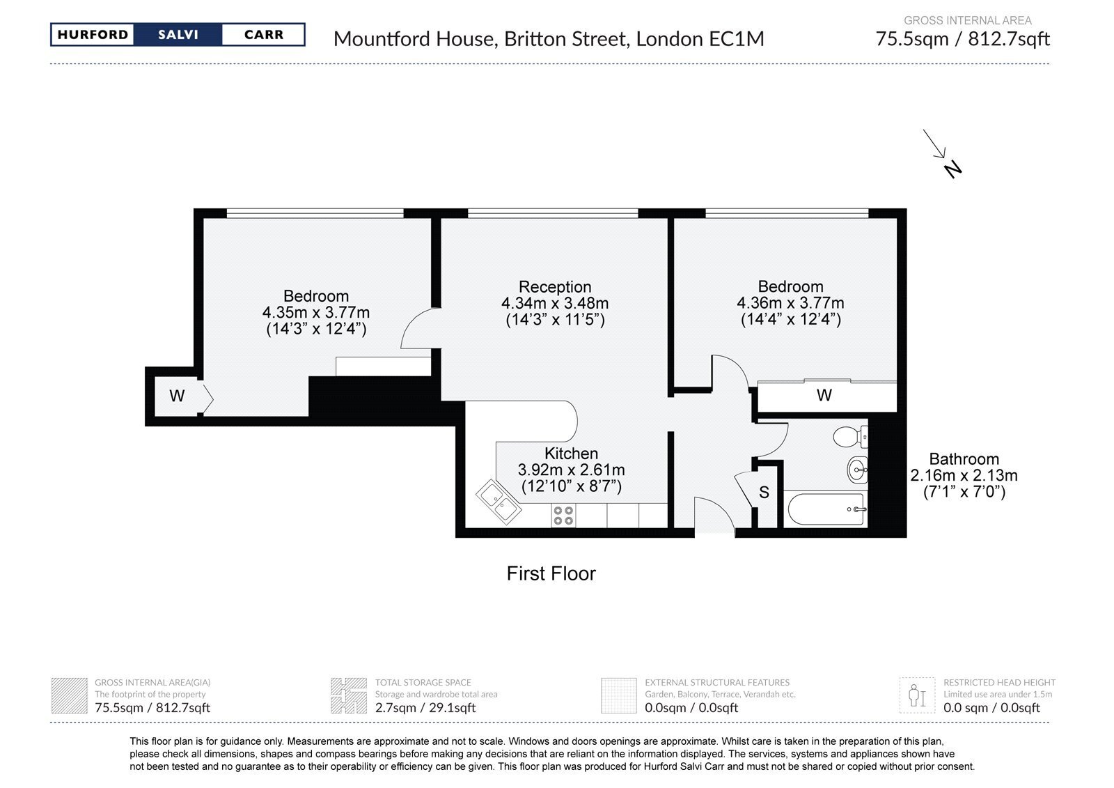 Britton Street, London, EC1M floorplan