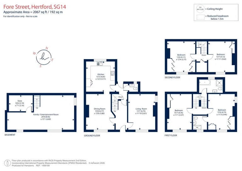 Floorplan 1 for Fore Street, Hertford, SG14