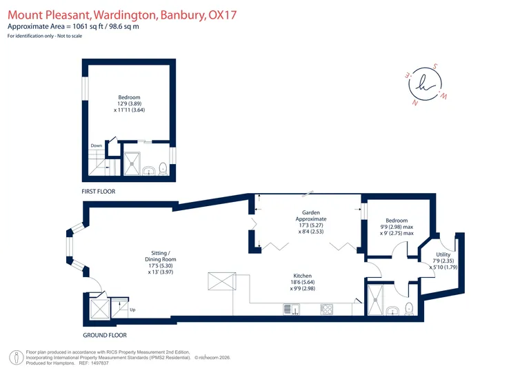 Floorplan 1 for Mount Pleasant, Wardington, OX17