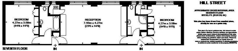 Floorplan 1 for Hill Street Mayfair W1J