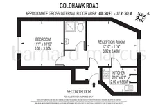 Goldhawk Road, LONDON floorplan 1 out of 1