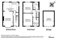 Harewood Crescent, Oakworth, Keighley floorplan 1 out of 1