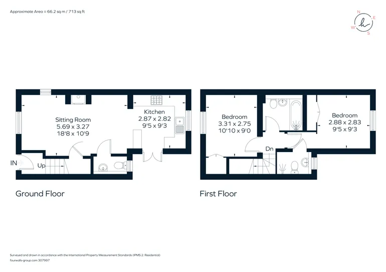 Floorplan 1 for High Street Easterton SN10