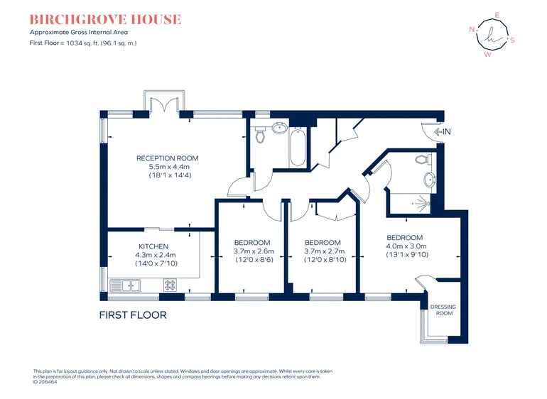Floorplan 1 for Strand Drive, Richmond TW9