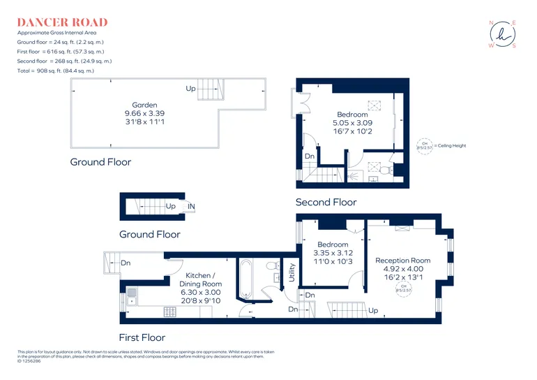 Floorplan 1 for Dancer Road Richmond TW9
