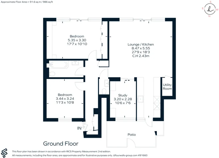 Floorplan 1 for College Road Dulwich SE21