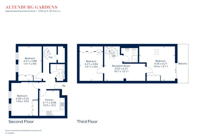 Floorplan 1 for Altenburg Gardens London SW11