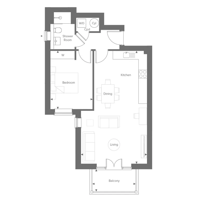 Floorplan 1 for Maxwell Road, Beaconsfield, HP9