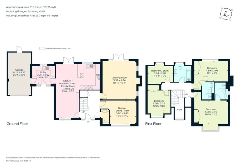 Floorplan 1 for Eastwood Place, Hook, RG27