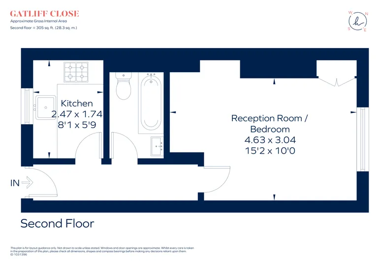 Floorplan 1 for Ebury Bridge Road Sloane Square SW1W