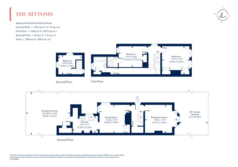 Floorplan 1 for The Bittoms Kingston upon Thames KT1