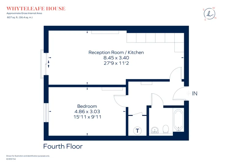 Floorplan 1 for Well Farm Road Whyteleafe CR3