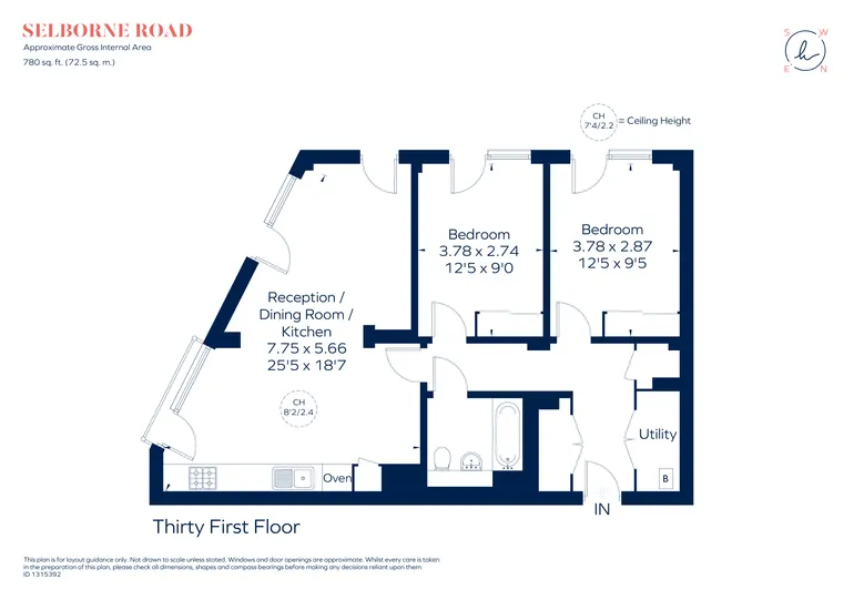 Floorplan 1 for The Eades, 11 Selborne Road London E17