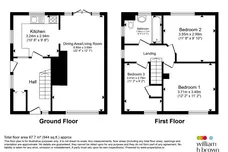 Langley Crescent, Bramley, Leeds floorplan 1 out of 1