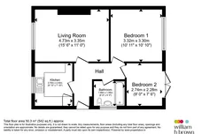 Kynance Crescent, Brinsworth, Rotherham floorplan 1 out of 1