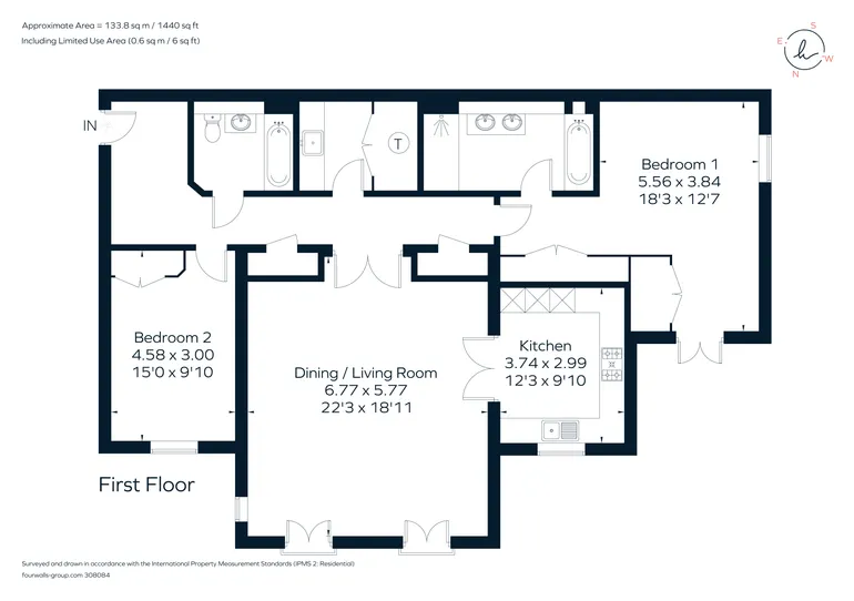 Floorplan 1 for Kingswood Ascot SL5