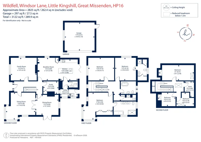 Floorplan 1 for Windsor Lane, Little Kingshill, Great Missenden, HP16
