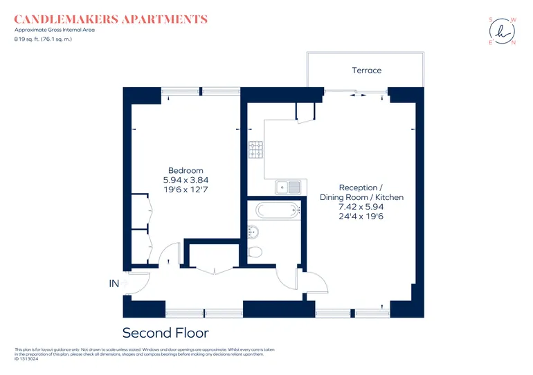 Floorplan 1 for 112 York Road, London, SW11