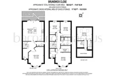 Brunswick Close, Ruden Way, Epsom floorplan 2 out of 2