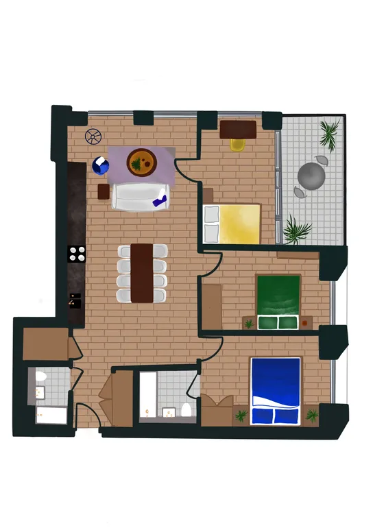 Floorplan 1 for Enclave, 101 Camley Street, Kings Cross, NW1