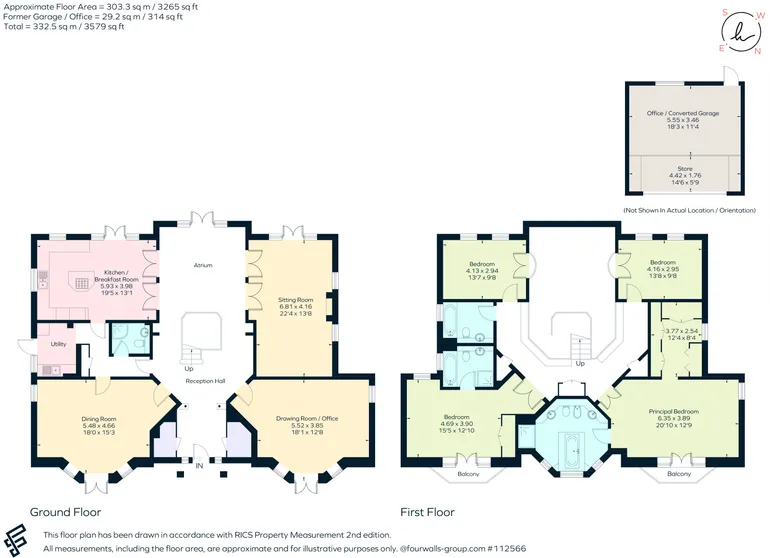 Floorplan 1 for Brassey Hill, Oxted, RH8