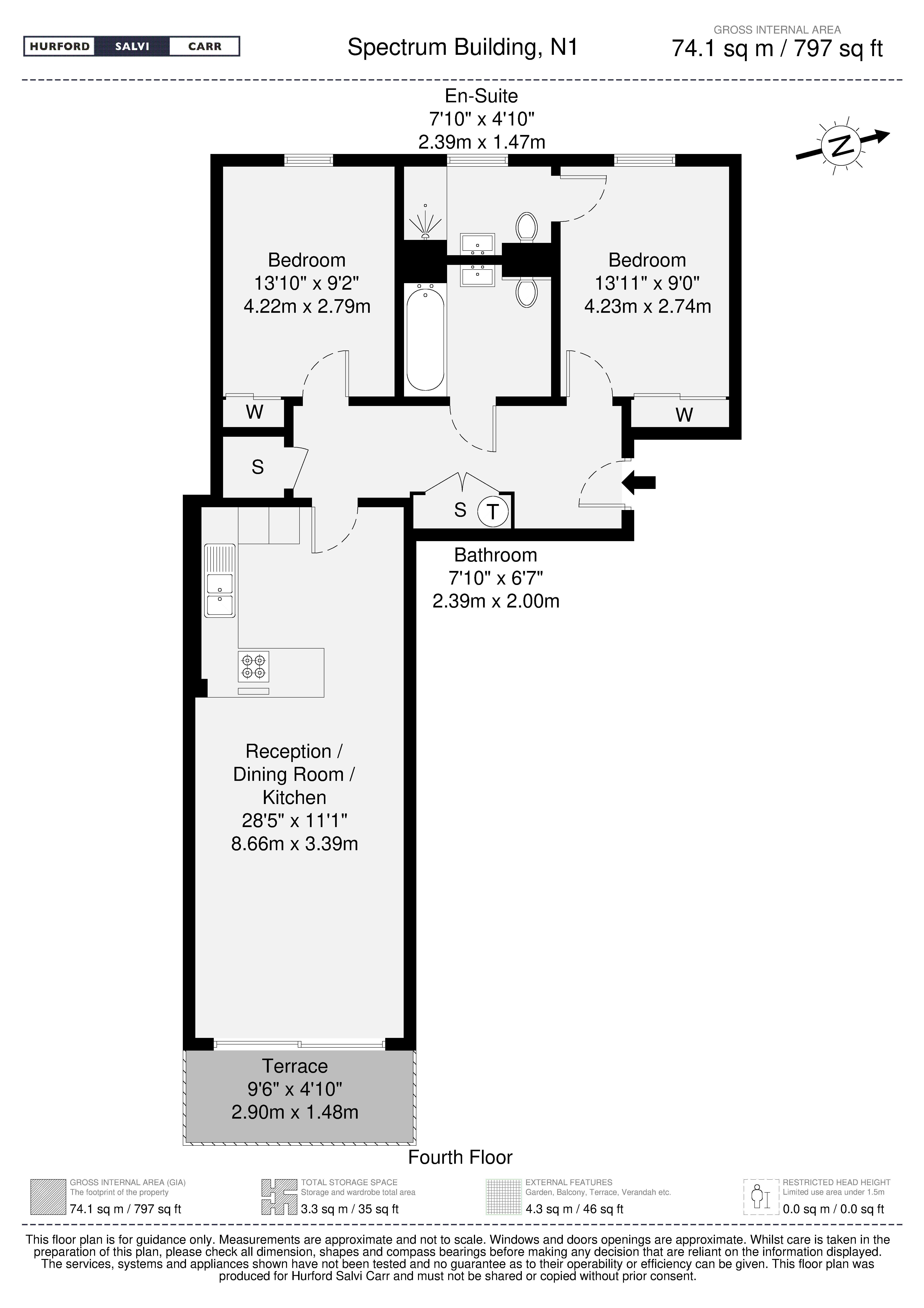 East Road, London, N1 floorplan