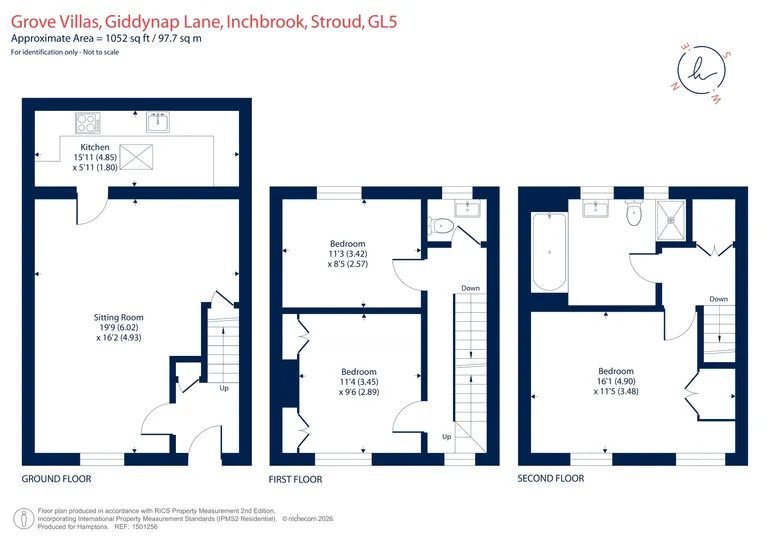 Floorplan 1 for Giddynap Lane, Inchbrook, GL5