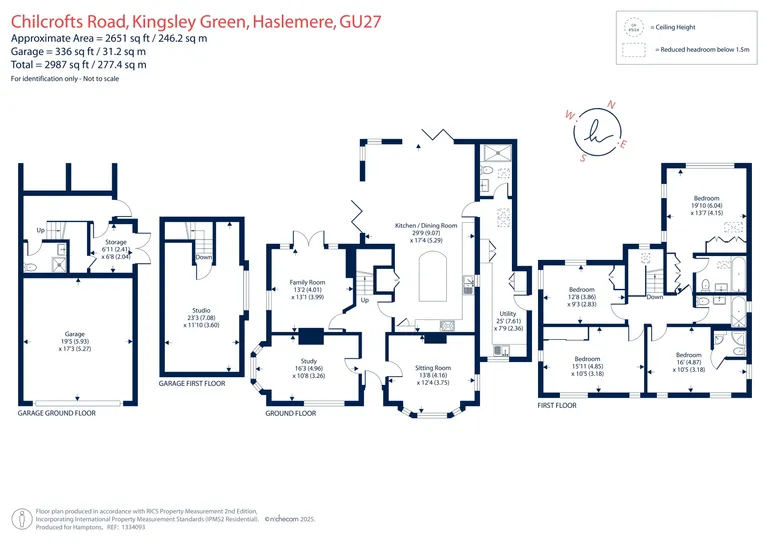 Floorplan 1 for Chilcrofts Road Kingsley Green GU27
