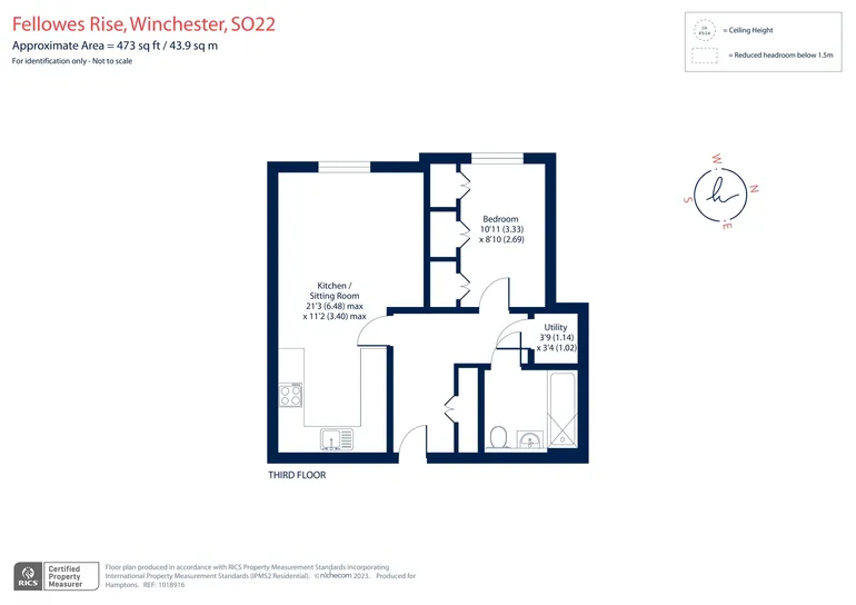 Floorplan 1 for Fellowes Rise Winchester SO22
